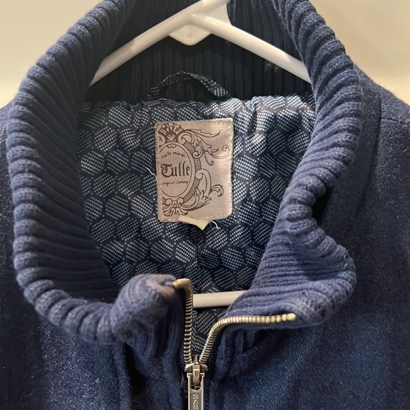 Anthropologie Tulle Wool Blend Coat - Picture 2 of 6